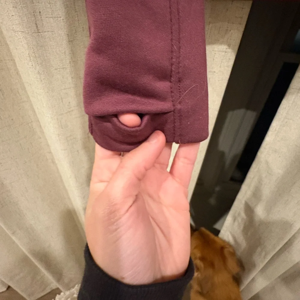Under Armour Women's Maroon Cowl Neck Sweater - Picture 6 of 6